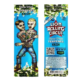 Papel Hemp Wrap LION ROLLING CIRCUS - Natural y Vegano