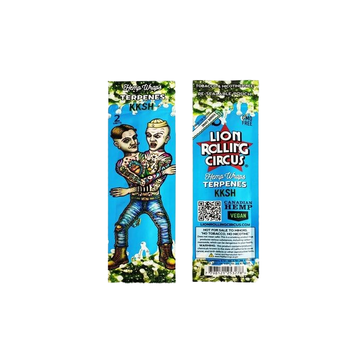 Papel Hemp Wrap LION ROLLING CIRCUS - Natural y Vegano