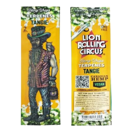 Papel Hemp Wrap Tangie - Lion Rolling Circus