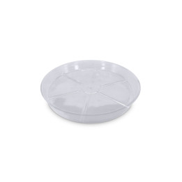 Plato Redondo Plástico Transparente 34 cm - VDL