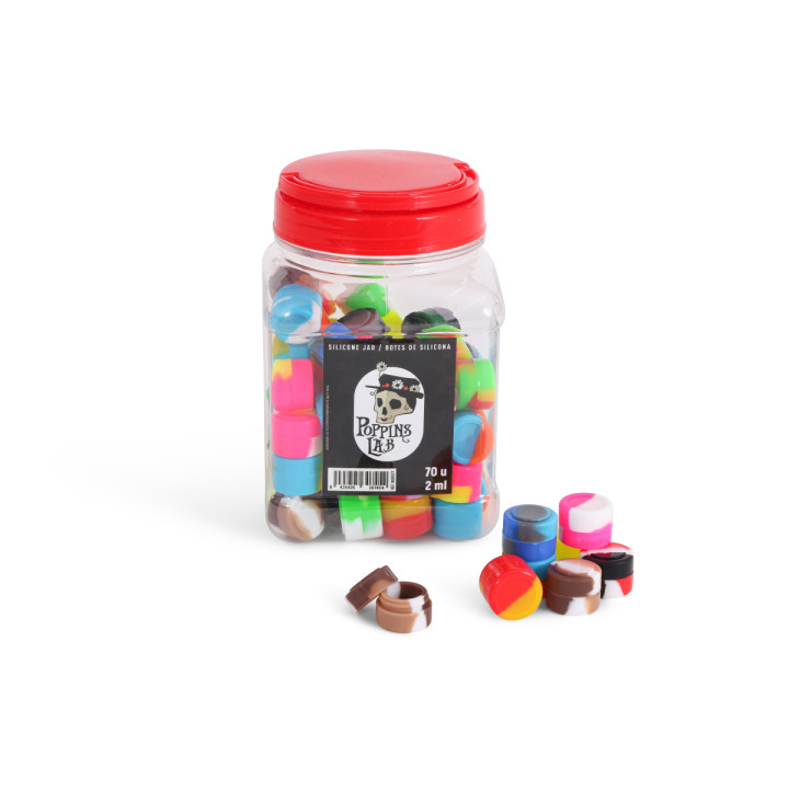 Botes de Silicona 2 ml Poppins Lab - Display 70 u