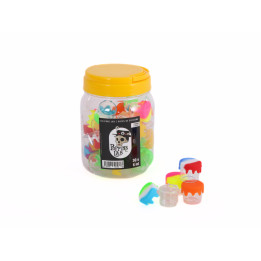 Botes de Cristal/Silicona 6 ml - Poppins Lab | Display 30 u