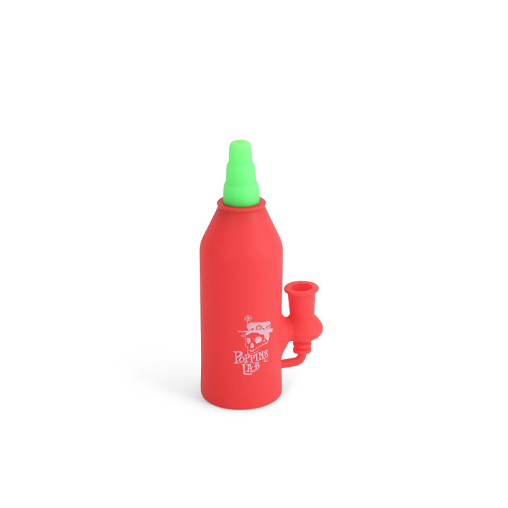 Bong Silicona Chili 16,5cm Poppins Lab - Parafernalia