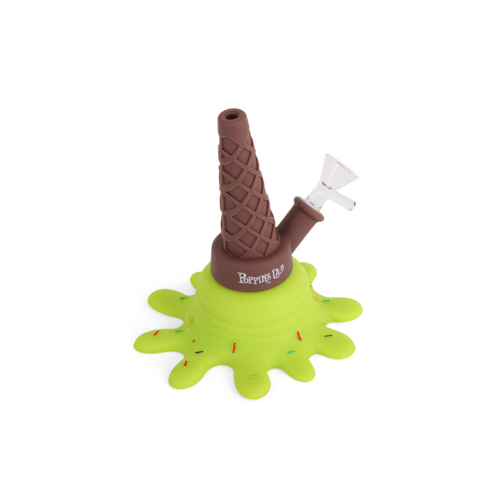 Bong Silicona Helado 12cm Poppins Lab - Parafernalia