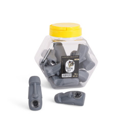 Pipas Silicona Moais 8,8cm - Poppins Lab | Display 15 u