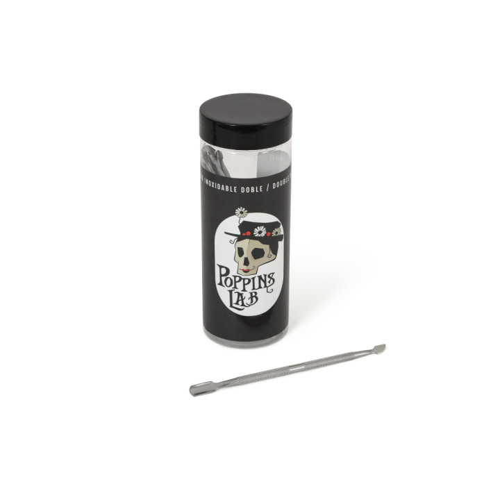 Dabber Acero Inoxidable Doble 13cm - Poppins Lab