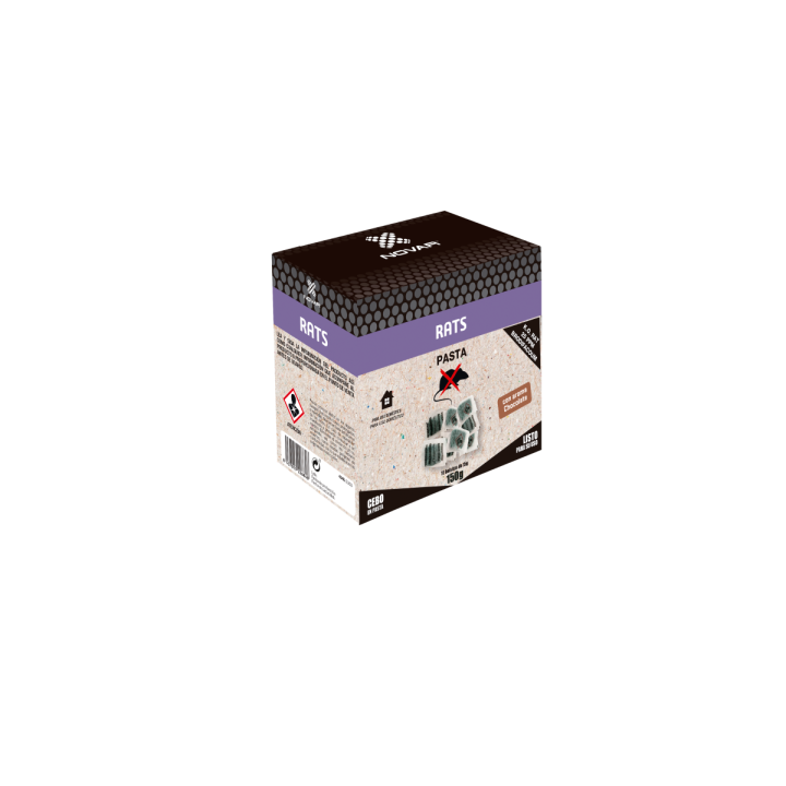 Cebo Fresco Brodifacoum 150 gr Novar - Sanidad Vegetal