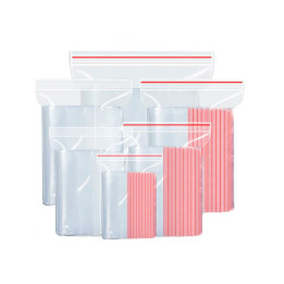 Bolsas Zip Plástico 100x200mm - Poppins Lab (Pack 1000 uds)