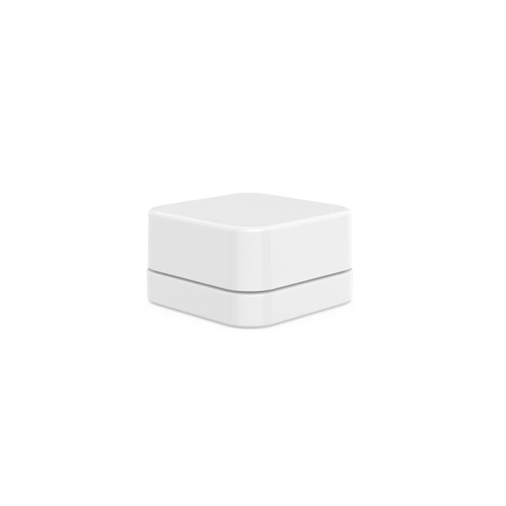 Bote de Cristal Cuadrado Blanco 5ml - Poppins Lab