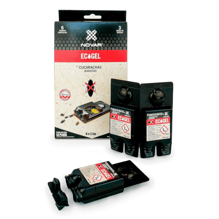 Trampa Cucarachas Novar - Eficaz y Segura para el Hogar
