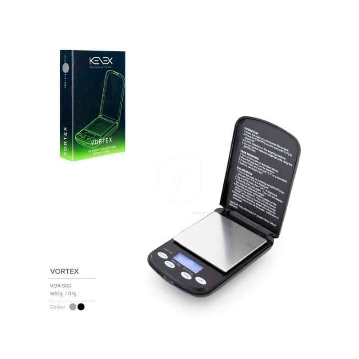 Báscula Vortex KENEX 0,01-50 g - Precisión Compacta