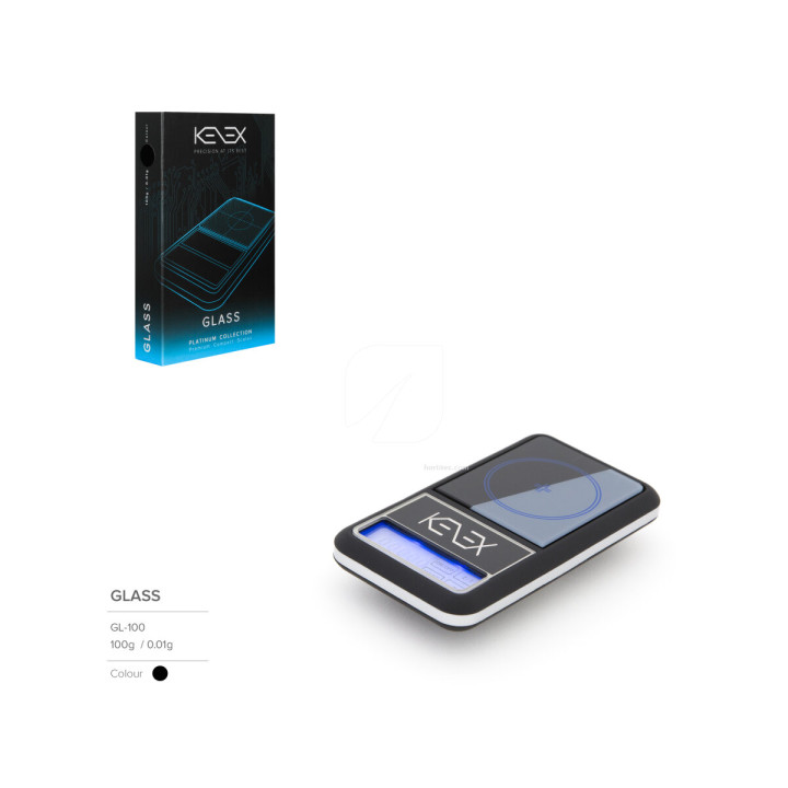 Báscula Glass Kenex - Precisión 0,01 a 100 g