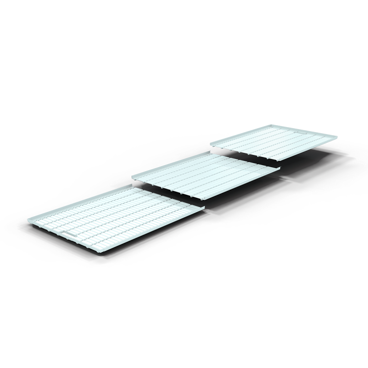 Bandeja Sin Agujero 120x204 cm Staal&Plast - Suministros Hortícolas