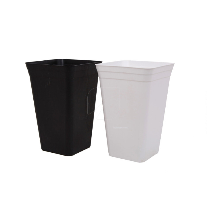 Maceta Antiestrés Negra 26x40 cm - 18 L | Suministros Hortícolas