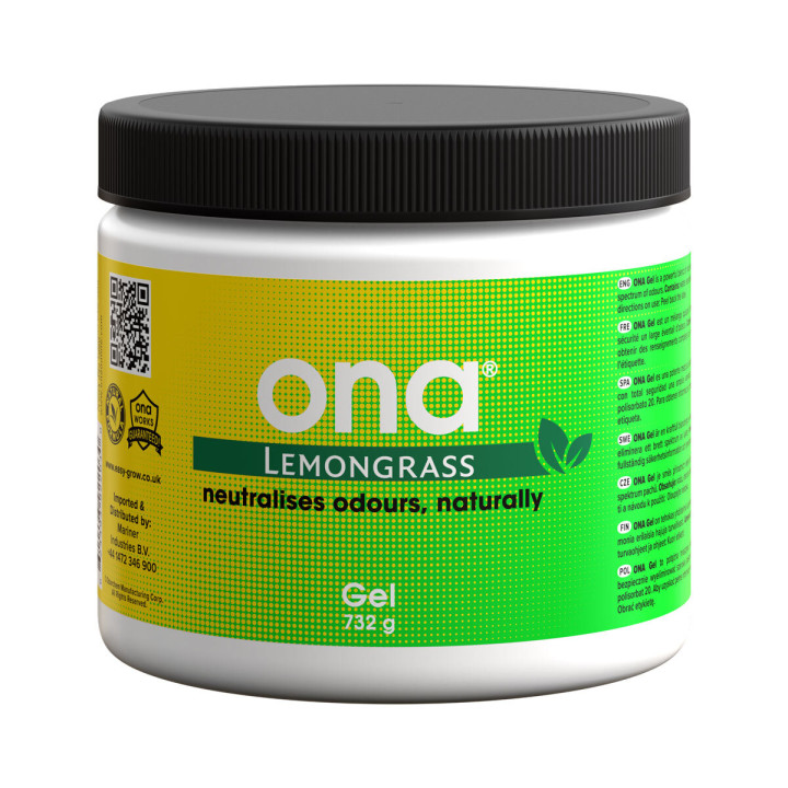 ONA Gel Lemongrass 732 gr - Neutralizador de Olores Eficaz