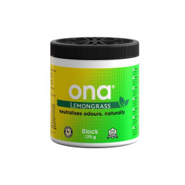 Ona Block Lemongrass 170 gr - Neutralizador de Olores Eficaz