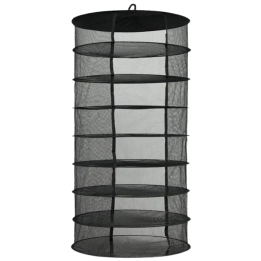 Secador Malla Redondo 80cm 8 Niveles - Dark Box