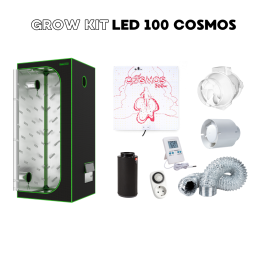 Grow Kit LED 100 Cosmos - DARK BOX para Cultivo Eficiente