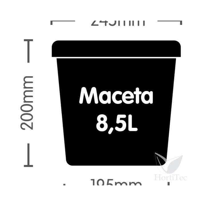 Maceta Autopot 8.5 L - Riego por Demanda para tus Plantas