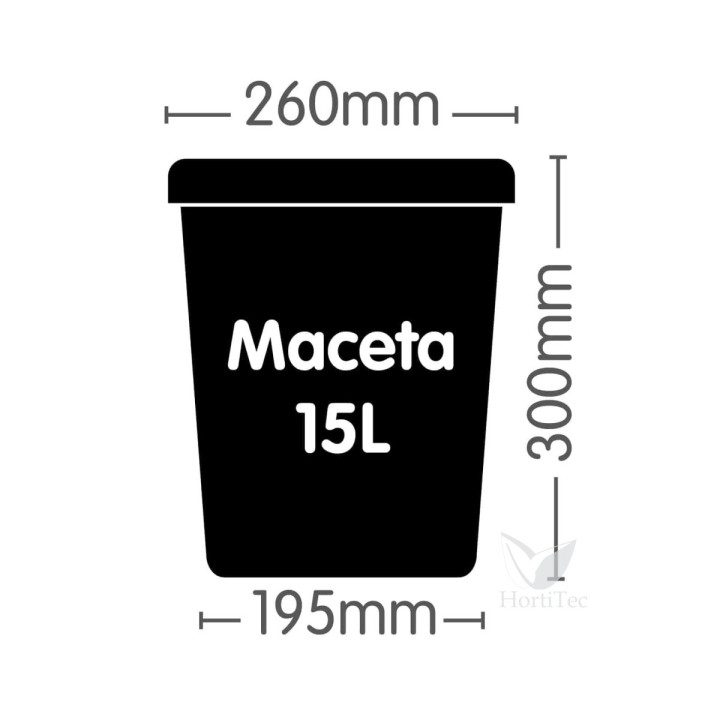 Maceta Autopot 15L - Riego por Demanda para tus Plantas