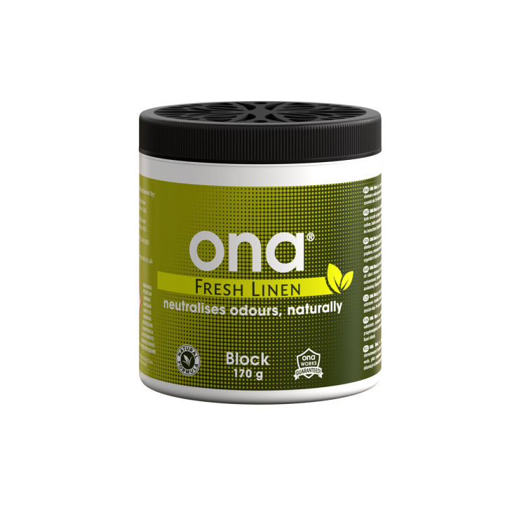 Ona Block Fresh Linen 170 g - Neutralizador de Olores