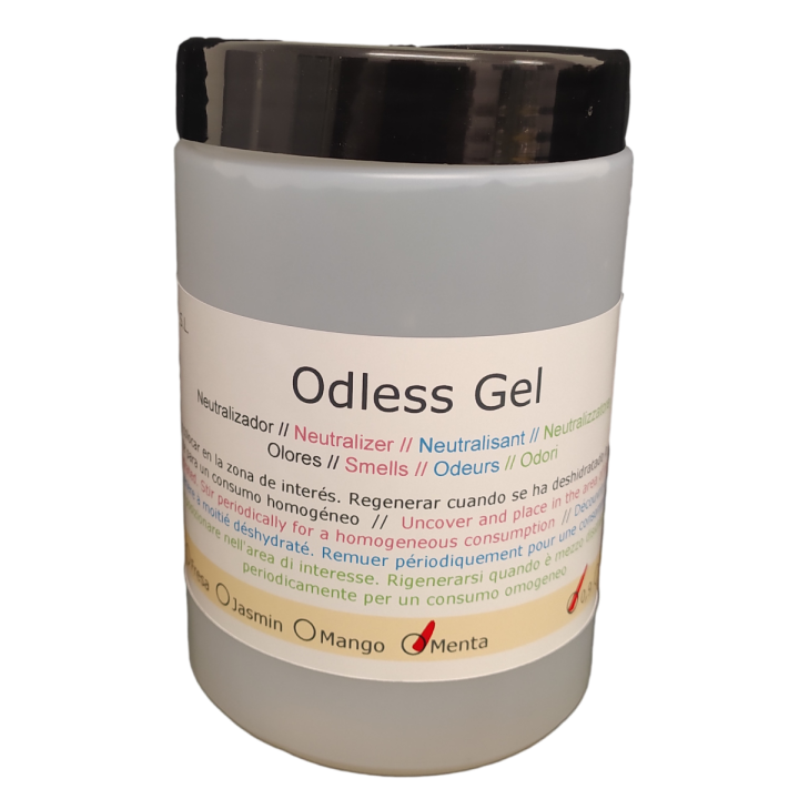 Odless Gel Citronella 0,9 kg - Neutraliza Olores Efectivamente
