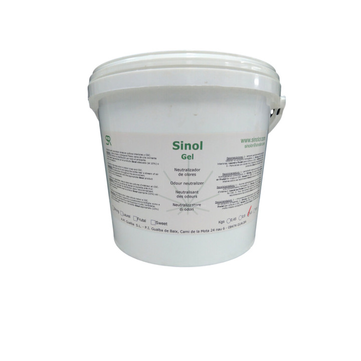 Sinol Gel Sweet 4.5 Kg - Neutralizador de Olores Eficaz