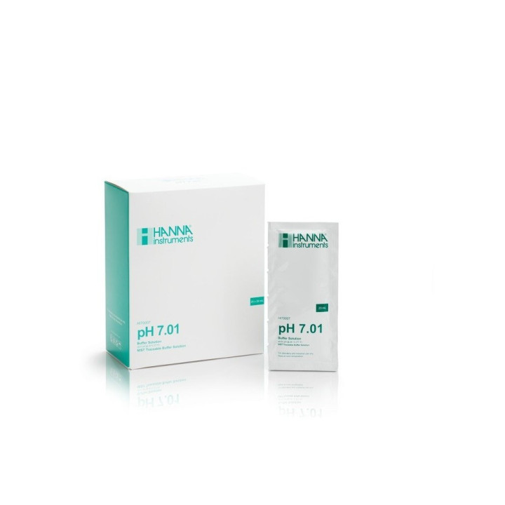 Líquido de Calibración pH 7,01 - Hanna (Caja 25 uds)