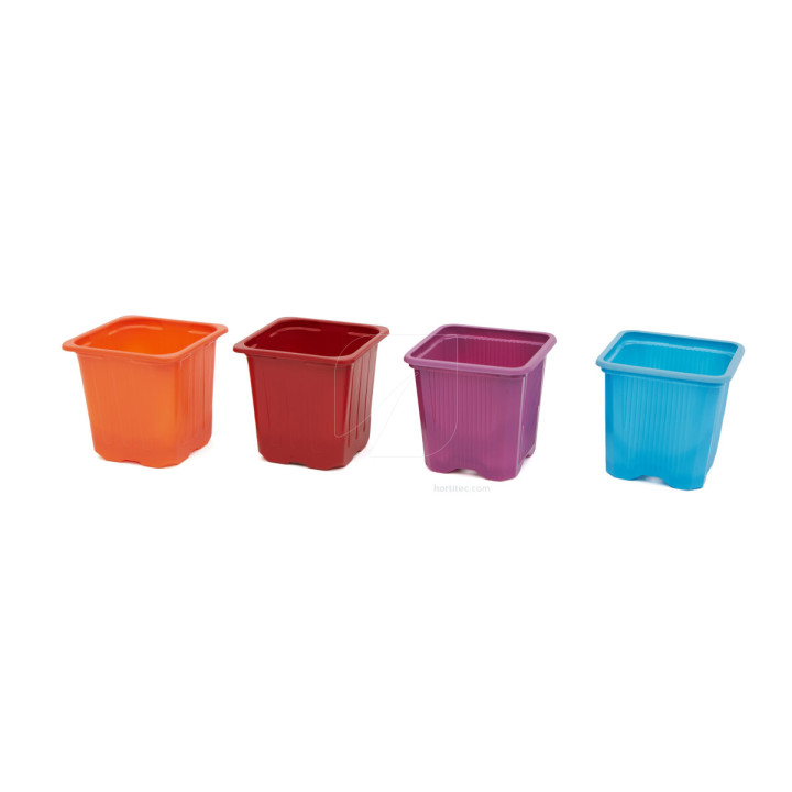 Maceta Roja 7x7 cm - 115 Unidades para Cultivos