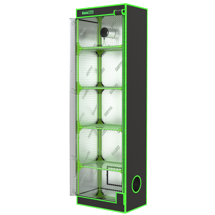 Invernadero Propagator Tower DARK BOX 60x40x200 cm