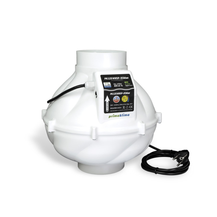 Extractor Whisperblower 125 mm Prima Klima - Eficiencia Silenciosa
