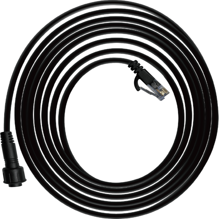 Cable Conector 12ft 4-pin IP65 Trolmaster - ECS-9