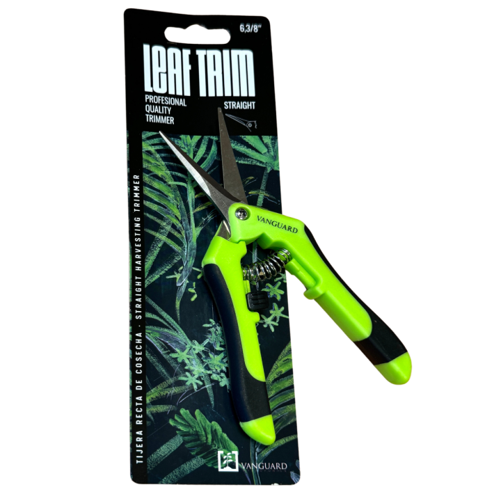 Tijera Leaf Trim Punta Recta - Vanguard Hydroponics