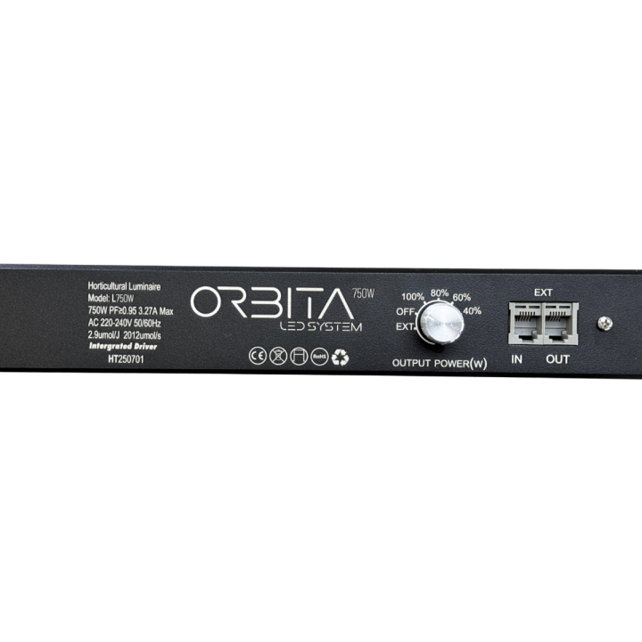 Sistema LED Orbita 750W - Iluminación Eficiente para Cultivos