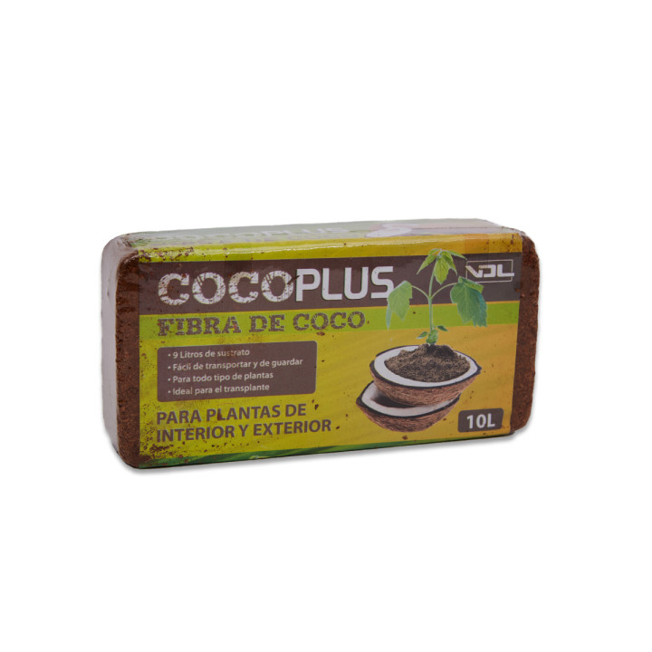 Ladrillo de Coco 21 u (10 L) VDL - Sustrato Natural