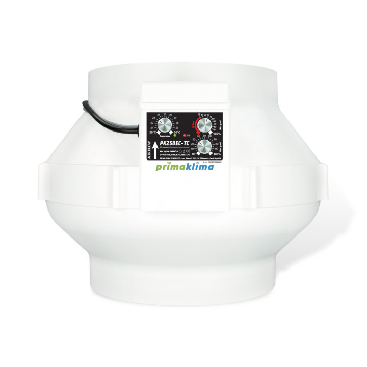 Extractor 250 mm EC-TC Prima Klima - Eficiencia y Control