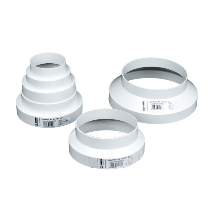 Acople Reducción Plástico 150-200 mm Blauberg - Suministros Hortícolas