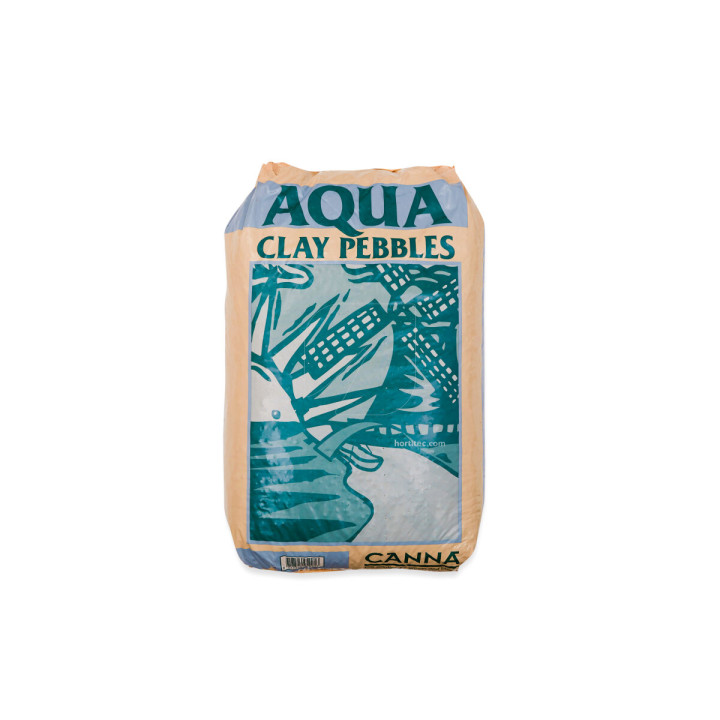 Aqua Clay Pebbles 45 L - Sustrato Hidropónico Canna