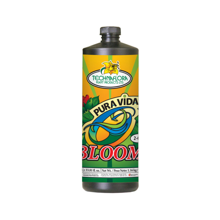 Pura Vida Bloom 4L - Fertilizante Orgánico TECHNAFLORA
