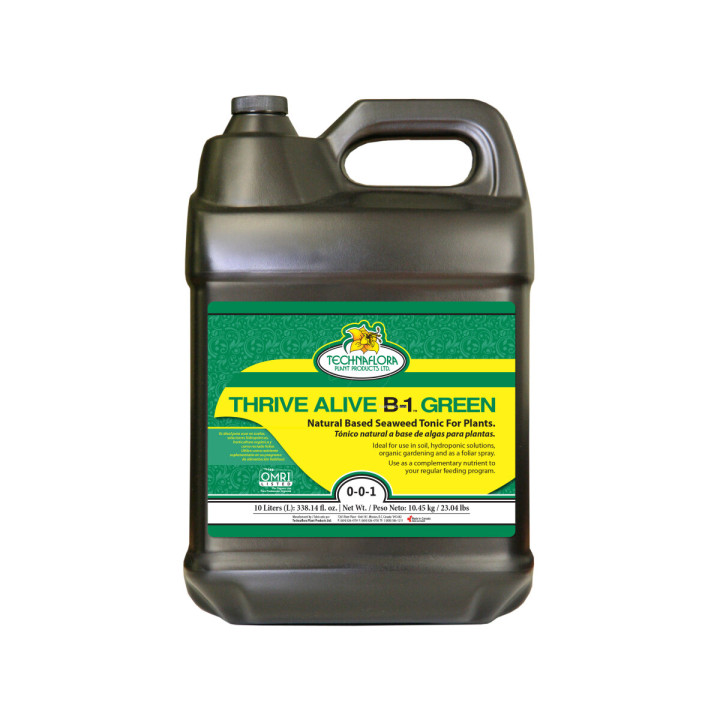 Thrive Alive B1 Green 10L - Fertilizante para Plantas
