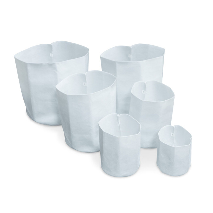 Maceta Root Tex Blanca 37,85 L - Biodegradable y Ecológica