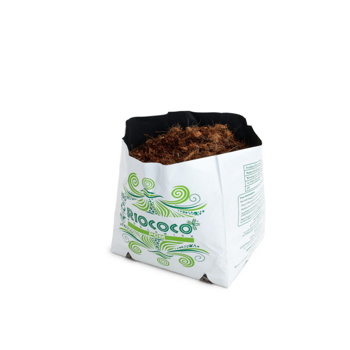 Bolsa Opentop 18,75 L Riococo - Sustrato de Fibra de Coco
