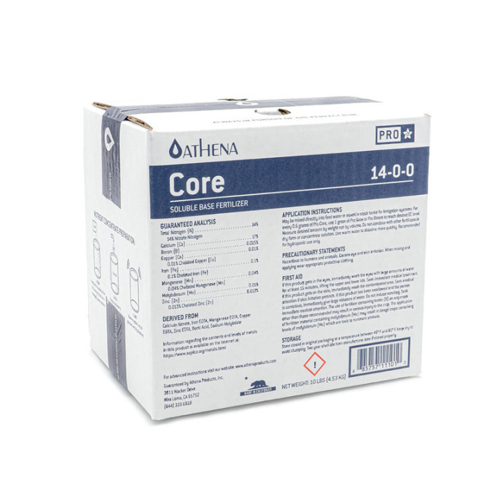 Fertilizante Pro Core Box 11,36 kg - ATHENA