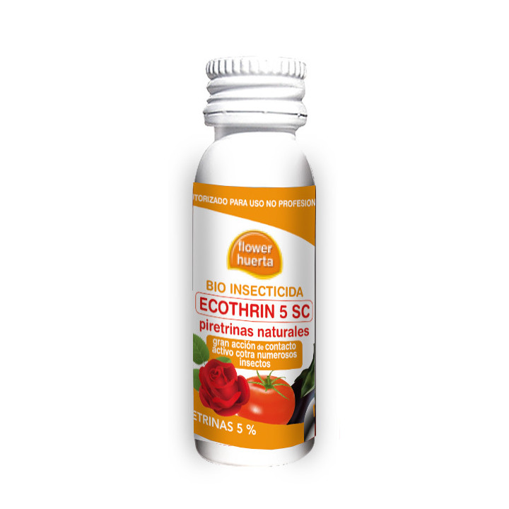 Ecothrin 5 SC 10 cc - Insecticida Natural Flower