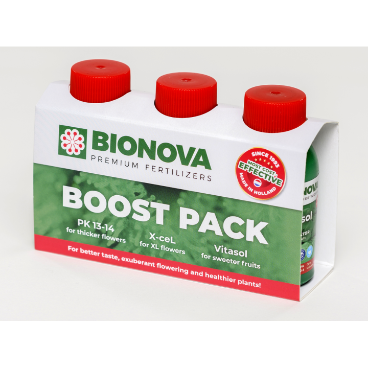 Bionova Boost Pack - Aditivo para Floración Eficaz