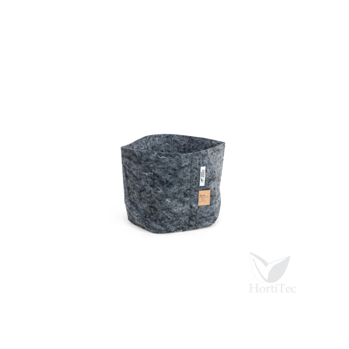 Root Pouch Charcoal 2,3L - Maceta de Tela Ecológica