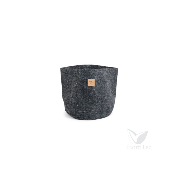 Root Pouch Charcoal 2,3L - Maceta de Tela Ecológica