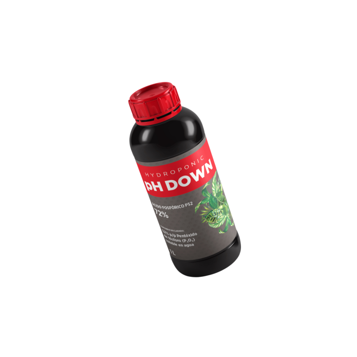 Ph Down 1 L - Aditivo Brutal para Suministros Hortícolas