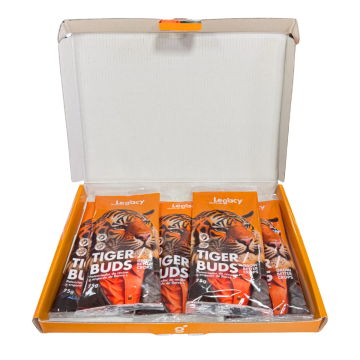 Tiger Buds 75 gr (5 u) Legacy - Potenciador de Floración