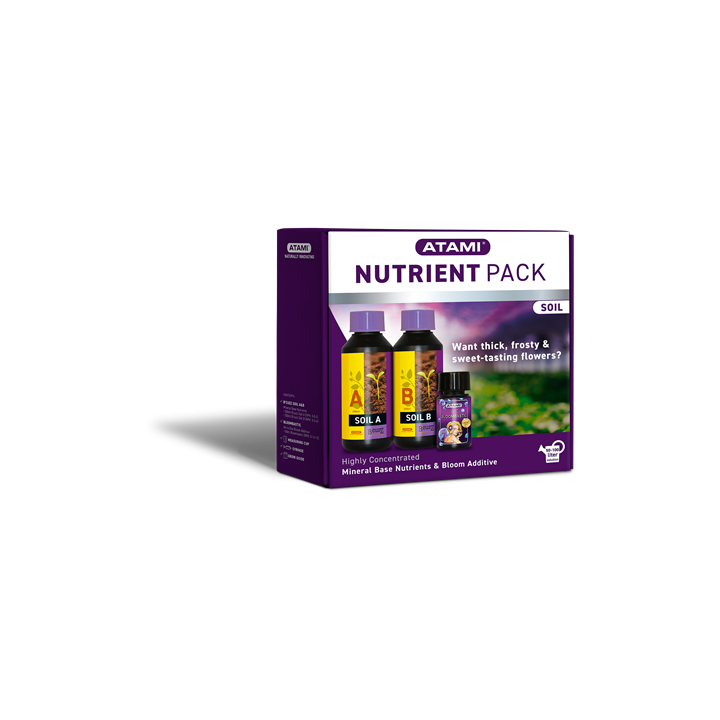 Nutrient Pack Atami - Fertilizantes para Flores Densas